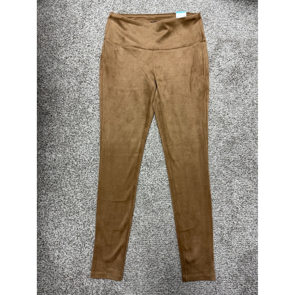 J.McLaughlin Lori Legging‎ Small Tan Suede High Waist Stretch NEW
